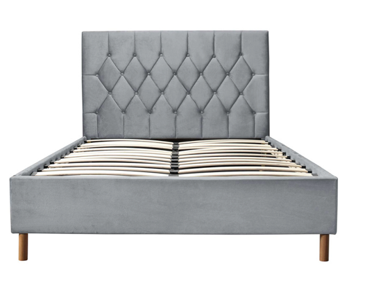 Luxton Ottoman Small Double Bed - Grey