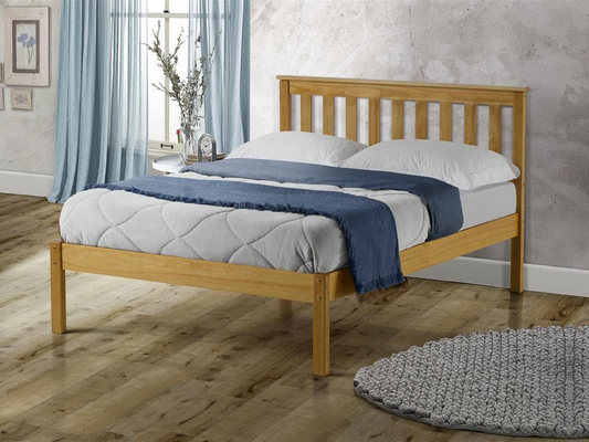 Desmond Small Double Bed - Pine