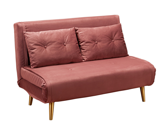Mila Sofa Bed- Pink