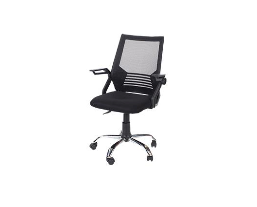 Loft Home Office Study Chair in Black Mesh