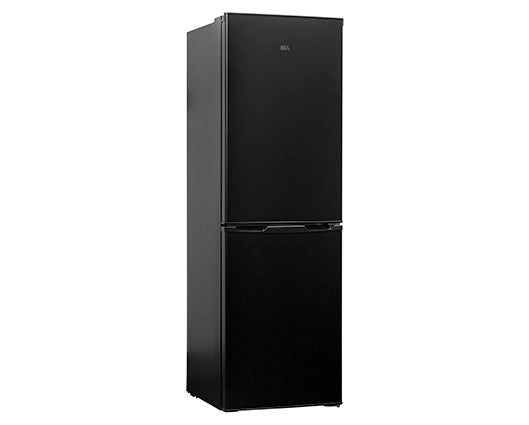 SIA Freestanding 149cm 50/50 Fridge Freezer Black