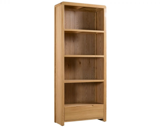 Curvus Oak Tall Bookcase