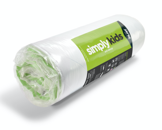 Jay-Be® Simply Kids® Anti-Allergy Foam Free Sprung Mattress-Single