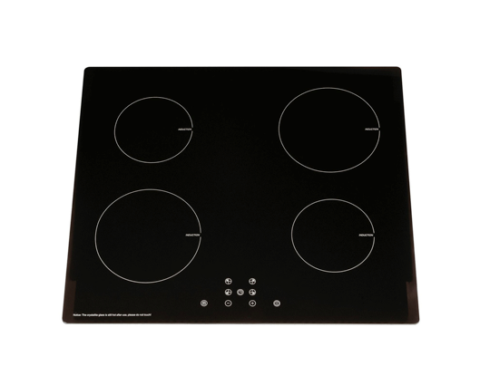 SIA INDH61BL 60cm ECO 4 Zone Touch Control Induction Hob Black