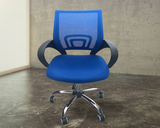Tatum Mesh Back Office Chair Blue
