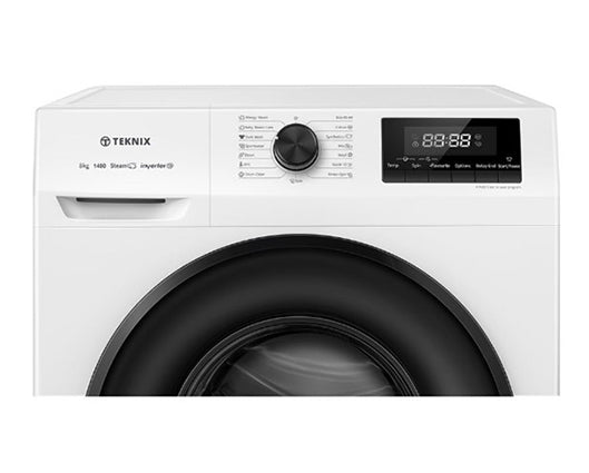 Teknix TKW8142HW 8kg 1400RPM Washing Machine White