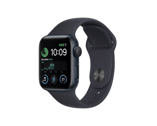 Apple 2022 Watch SE GPS 40mm Midnight Aluminium Case with Midnight Sport Band 
