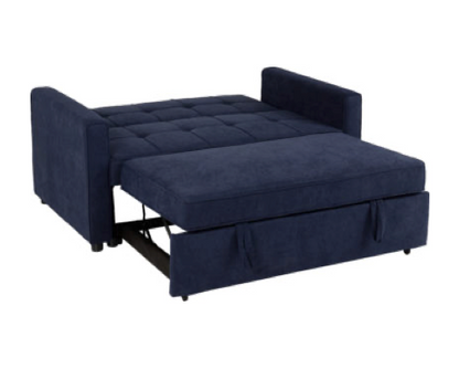 Atlas Sofa Bed - Navy Blue Fabric