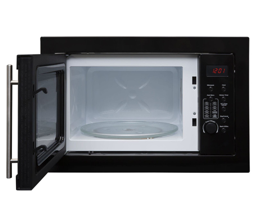 SIA BIM20BL 20L Built in Digital Timer Microwave Oven Black 