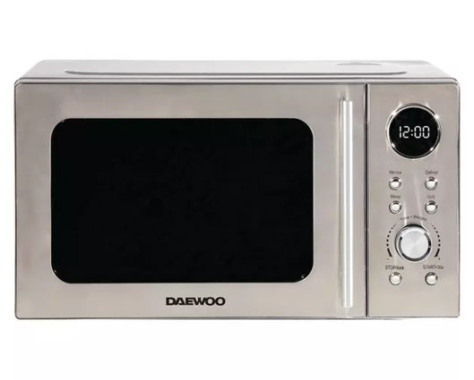 Daewoo 20L 700W Microwave with Grill Stainless Steel
