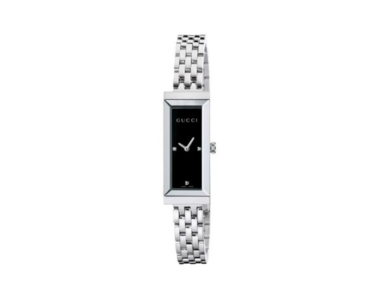 Gucci G-Frame Black Diamond Dot Bracelet Watch